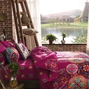 Bohemian Mandala Comforter Cover Set